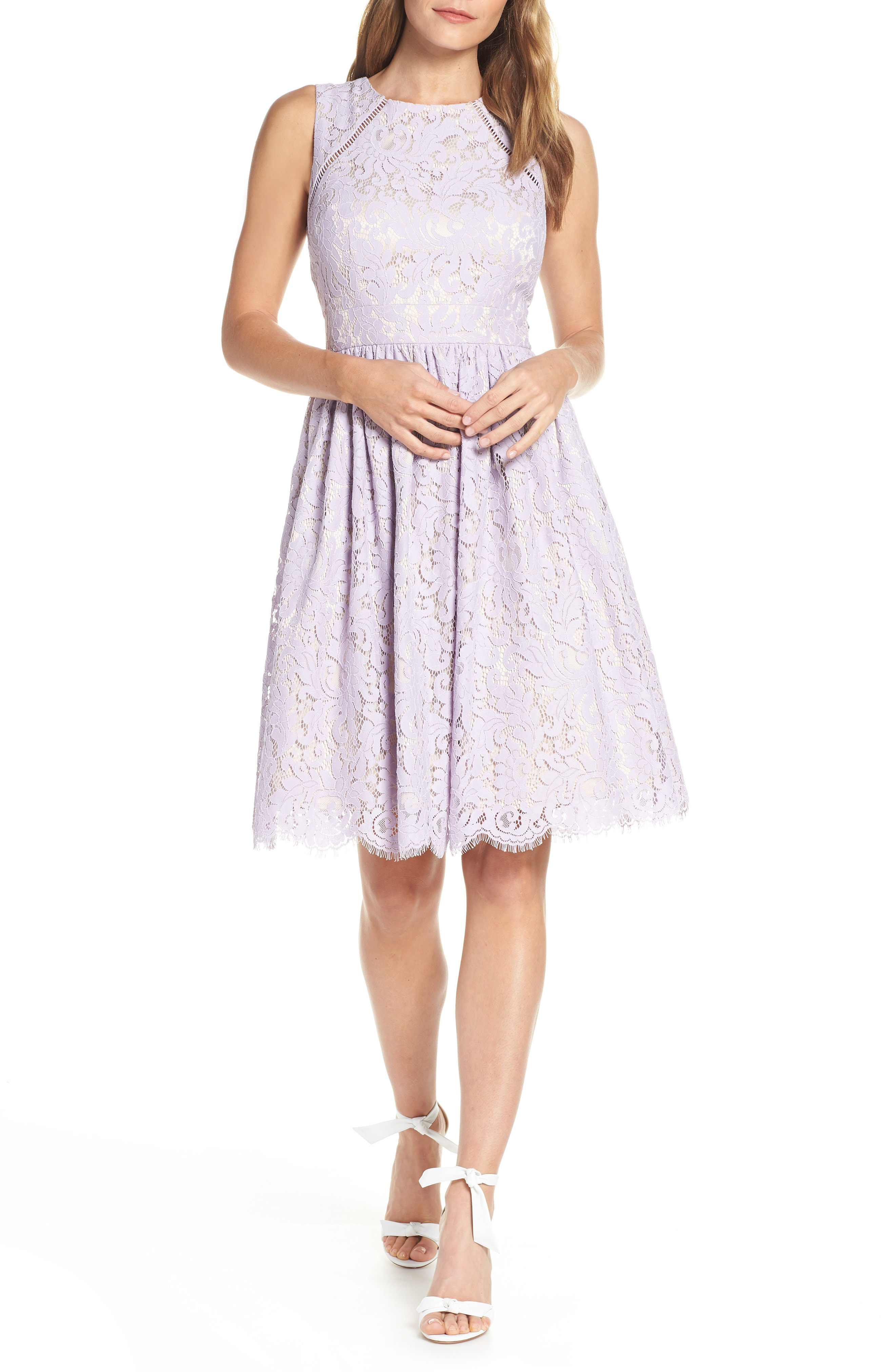 eliza j lavender dress