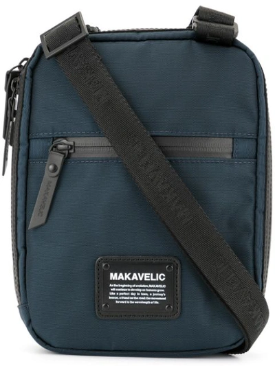 Makavelic Mini Cross Body Bag In Blue