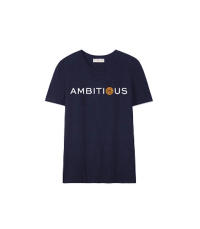Tory Burch Embrace Ambition T-shirt In Ambitious