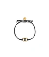 Tory Burch Embrace Ambition Enamel Bracelet In Black/tory Gold