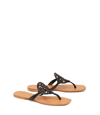 tory burch miller square toe sandals