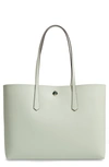 Kate Spade Large Molly Leather Tote - Green In Light Pistachio