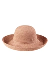 Helen Kaminski 'provence 12' Packable Raffia Hat In Light Musk