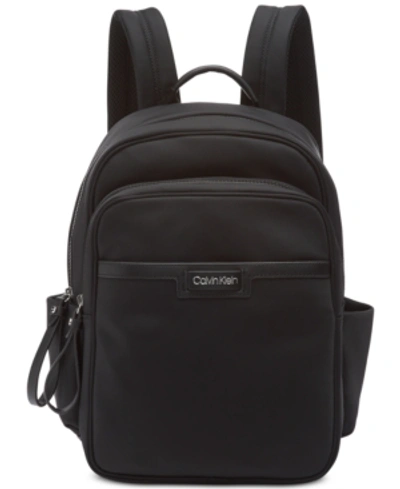 Calvin Klein Lane Backpack In Black/silver