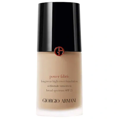 Giorgio Armani Beauty Giorgio Armani Power Fabric Longwear High Cover Liquid Foundation Spf 25 In 5.25