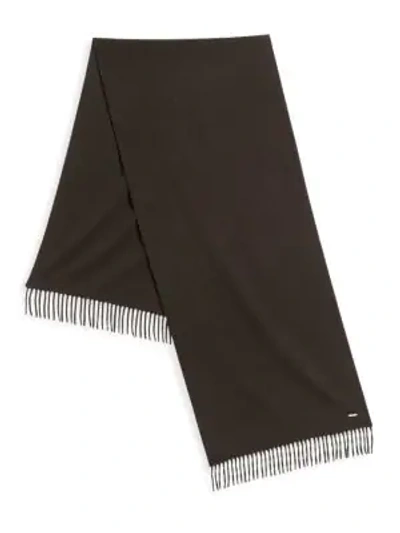 Loro Piana Grande Unita Cashmere Scarf In Coffee