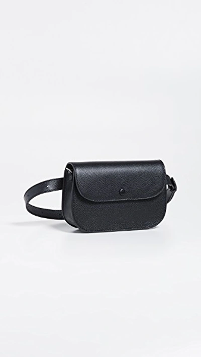 Steven Alan Alexander Large Convertible Belt Bag In Black
