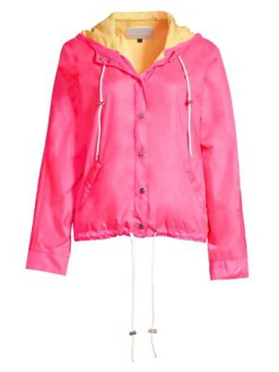 The Mighty Company The Southsea Windbreaker In Pink