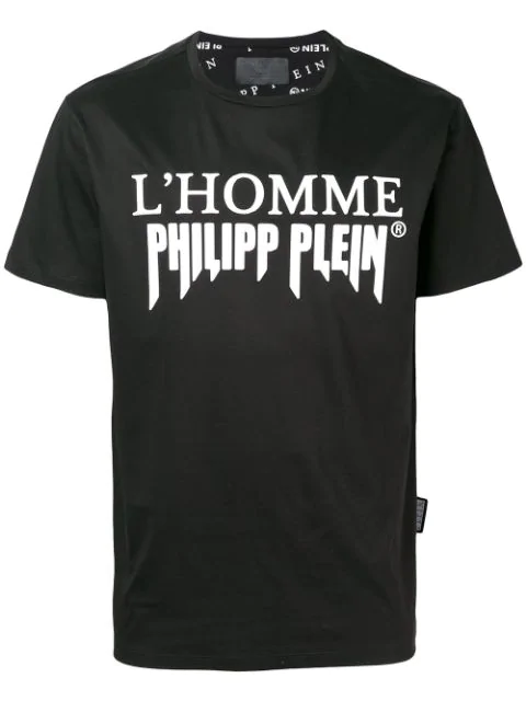 Philipp Plein L'homme T-shirt In Black | ModeSens