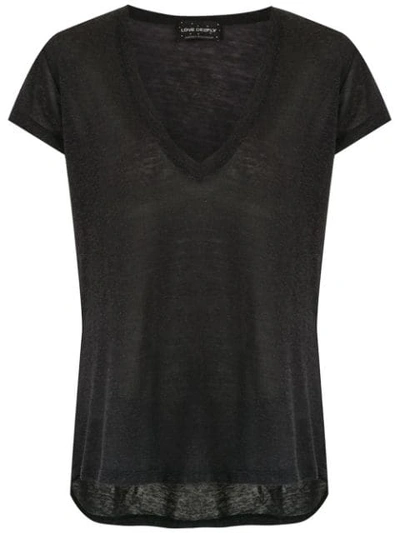 Andrea Bogosian Plain T In Black