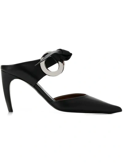 Proenza Schouler Grommet Mules In Black