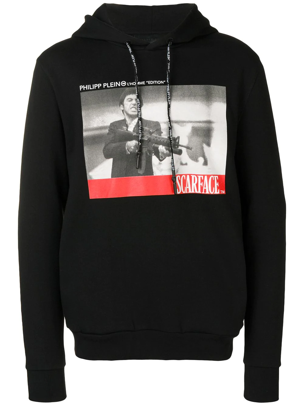 Philipp Plein Scarface Hoodie - Black | ModeSens