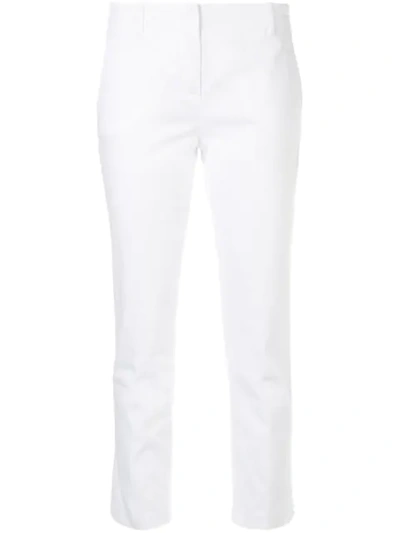 Aspesi Concealed Front Trousers In White