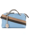 Fendi Striped Strap Crossbody Bag - Blue