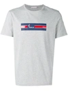 Moncler Crew Neck Logo T-shirt - Grey