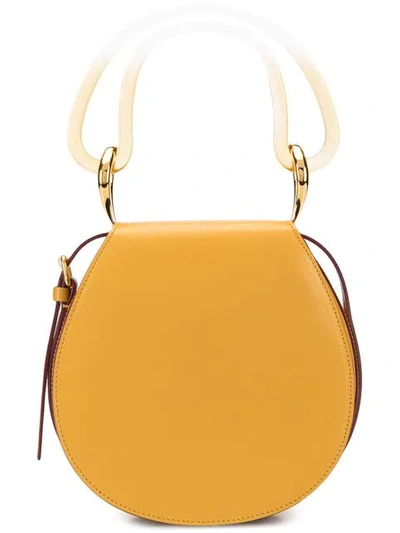 Marni Small Melville Bag In Yellow