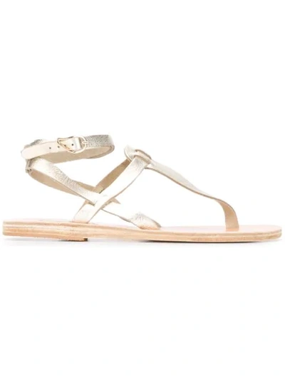 Ancient Greek Sandals Estia Sandals In Gold