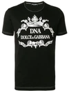 Dolce & Gabbana Dna T-shirt In Black