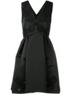 Zuhair Murad Embroidered Flared Dress In Black