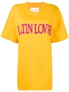 Alberta Ferretti 'latin Lover' Printed T-shirt In Yellow