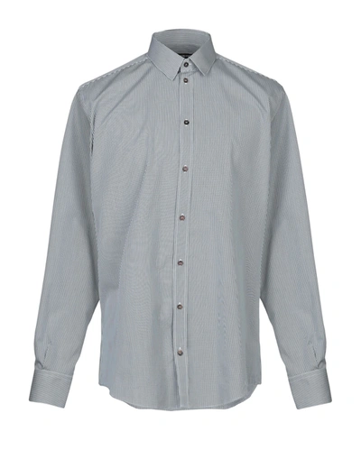 Dolce & Gabbana Shirts In Dark Green