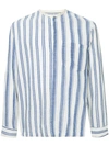 Lemlem Abel Mix Stripe T-shirt In Blue