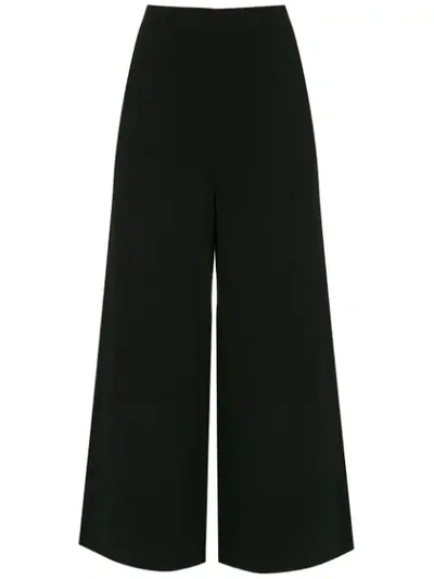 Andrea Marques High Waisted Culottes In Black