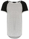 Andrea Bogosian Raglan T-shirt In Grey