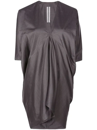 Rick Owens Kite Tunic In Grey