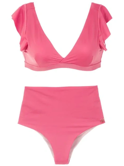 Brigitte Bikini Set In Pink