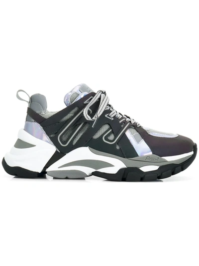Ash Fl Combo Trekking Sneakers - Grey
