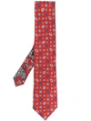 Etro Jacquard Tie In Red