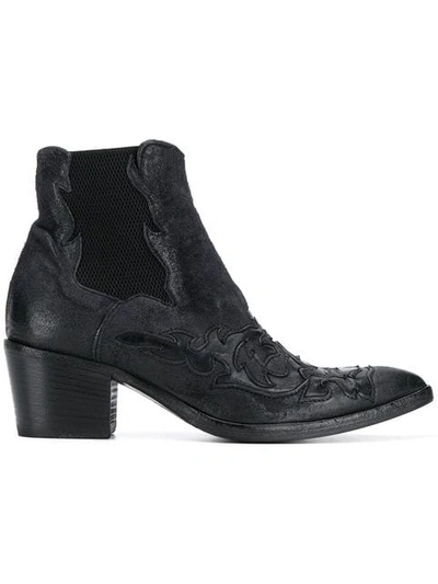 Alberto Fasciani Ursula Boots In Black