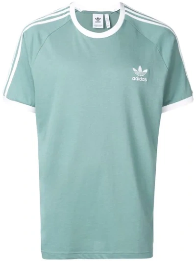 Adidas Originals Chest Logo T In Green