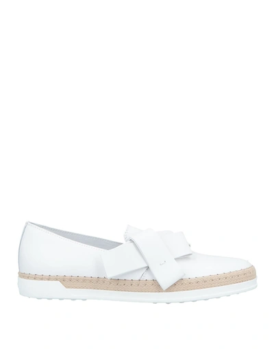 Tod's Espadrilles In White