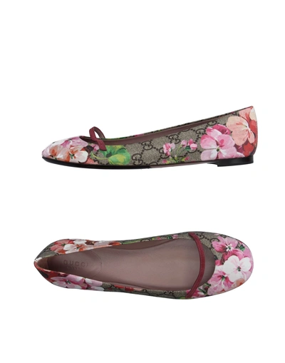 Gucci Ballet Flats In Pink