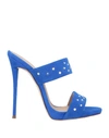 Giuseppe Zanotti Sandals In Bright Blue