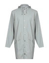 Rains Overcoats In Light Grey