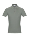Lacoste Polo Shirts In Military Green