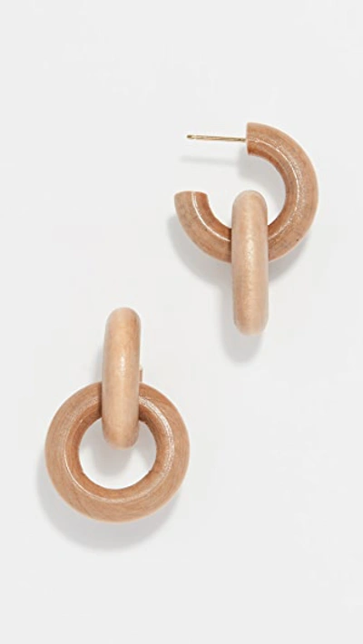 Sophie Monet The Configuration Earrings In Pine