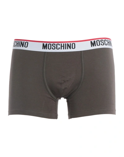 Moschino Boxers In Khaki