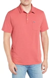 Vineyard Vines Solid Edgartown Classic Fit Polo Shirt In Sailors Red