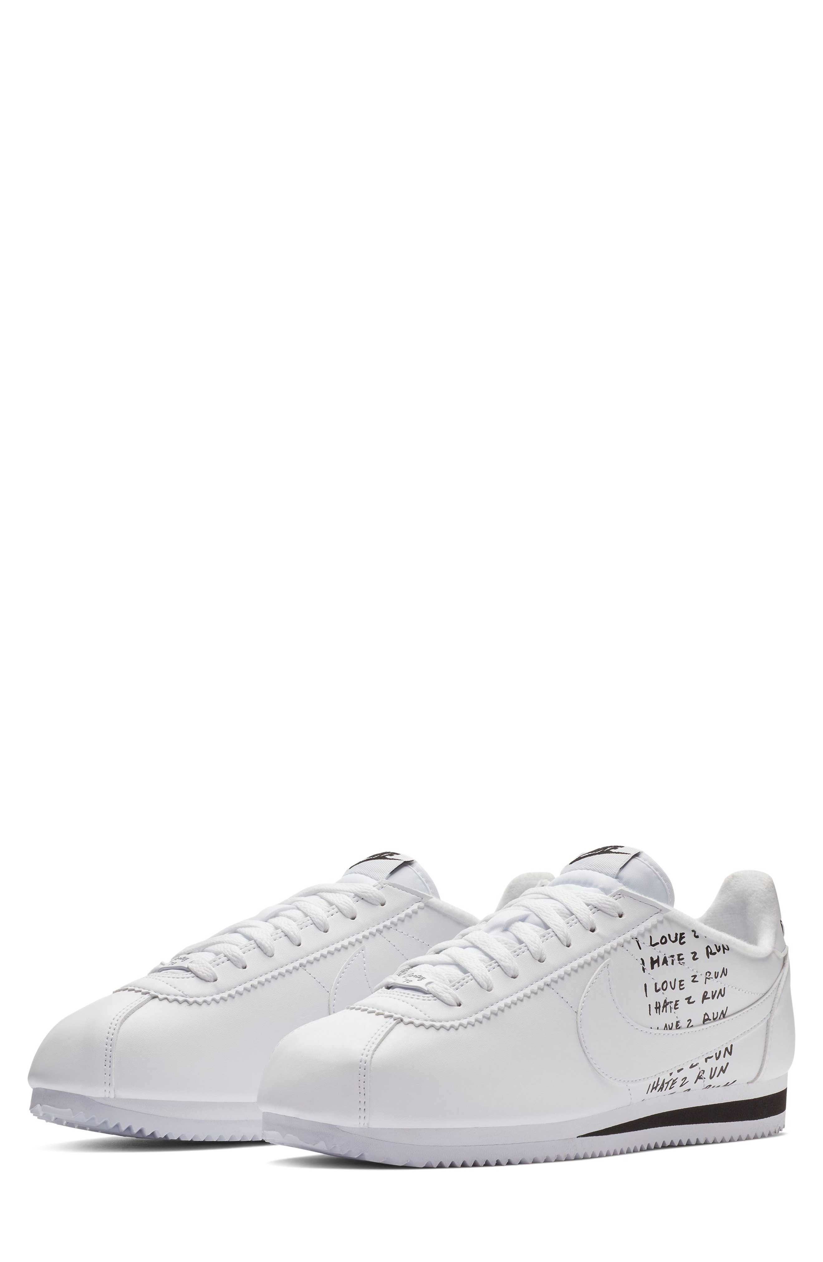 nike cortez i love 2 run