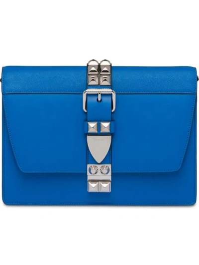 Prada Elektra Shoulder Bag In Blue