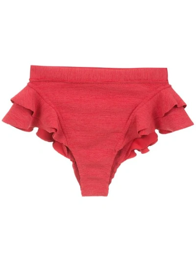 Clube Bossa Turbe Bikini Bottoms In Red