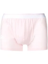 Dolce & Gabbana Logo Print Boxers In Pink