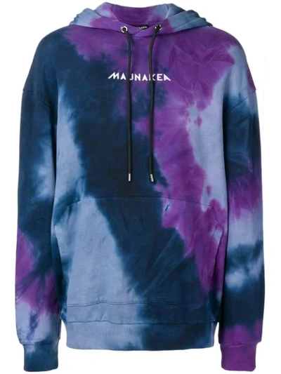 Mauna Kea Men's Love Lava Tie-dye Hoodie In Purple