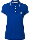 Moncler Klassisches Poloshirt In Blue