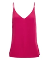 L Agence Gabriella Camisole Tank In Magenta