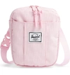 Herschel Supply Co Cruz Crossbody Bag In Pink Lady Crosshatch